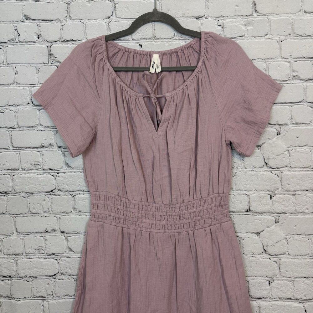 Pact Lavender Midi Dress - Picture 7 of 14